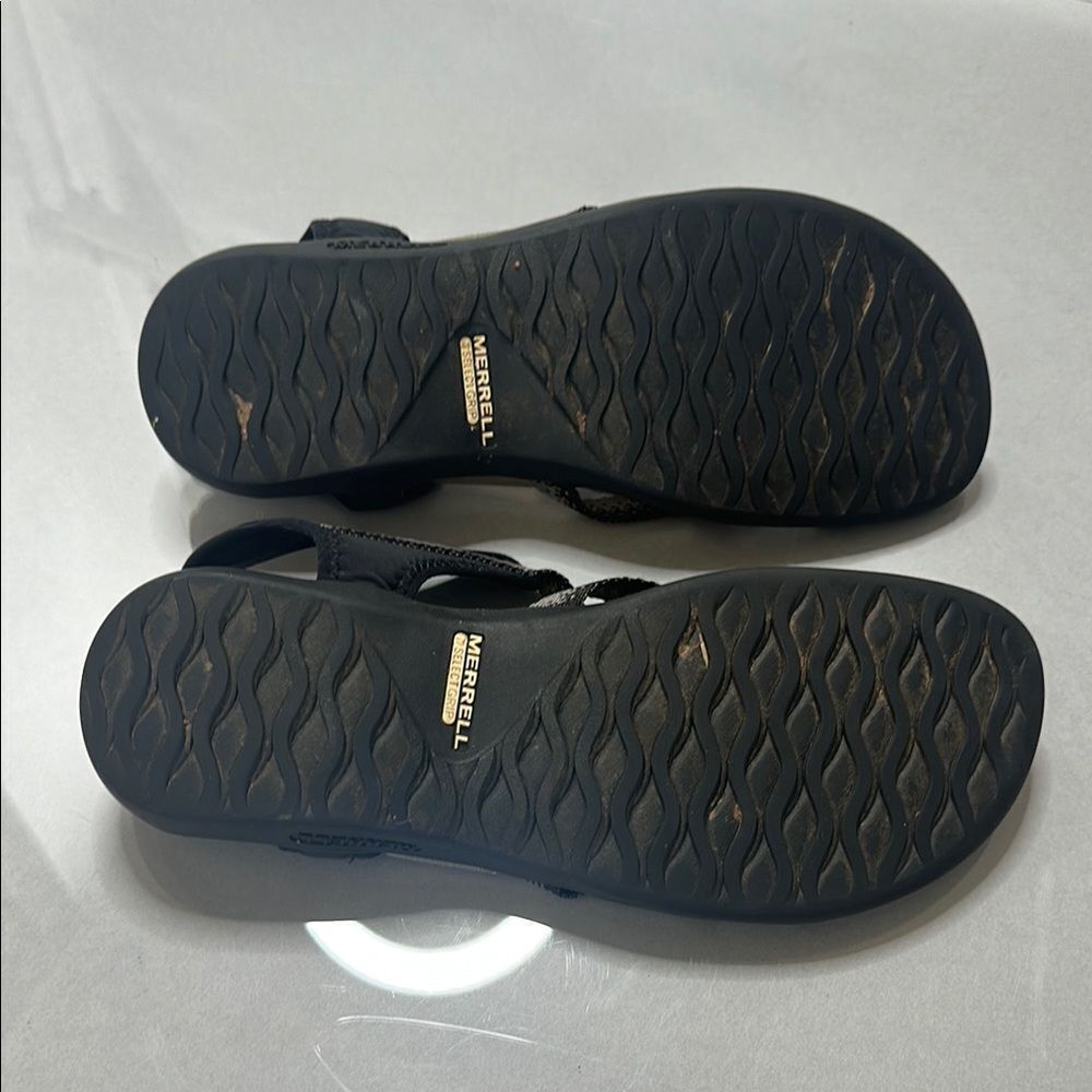 Merrell Women’s Strappy Comfort Sandals – Black/Charcoal
| size 9 | A-1642 - Picture 12 of 15